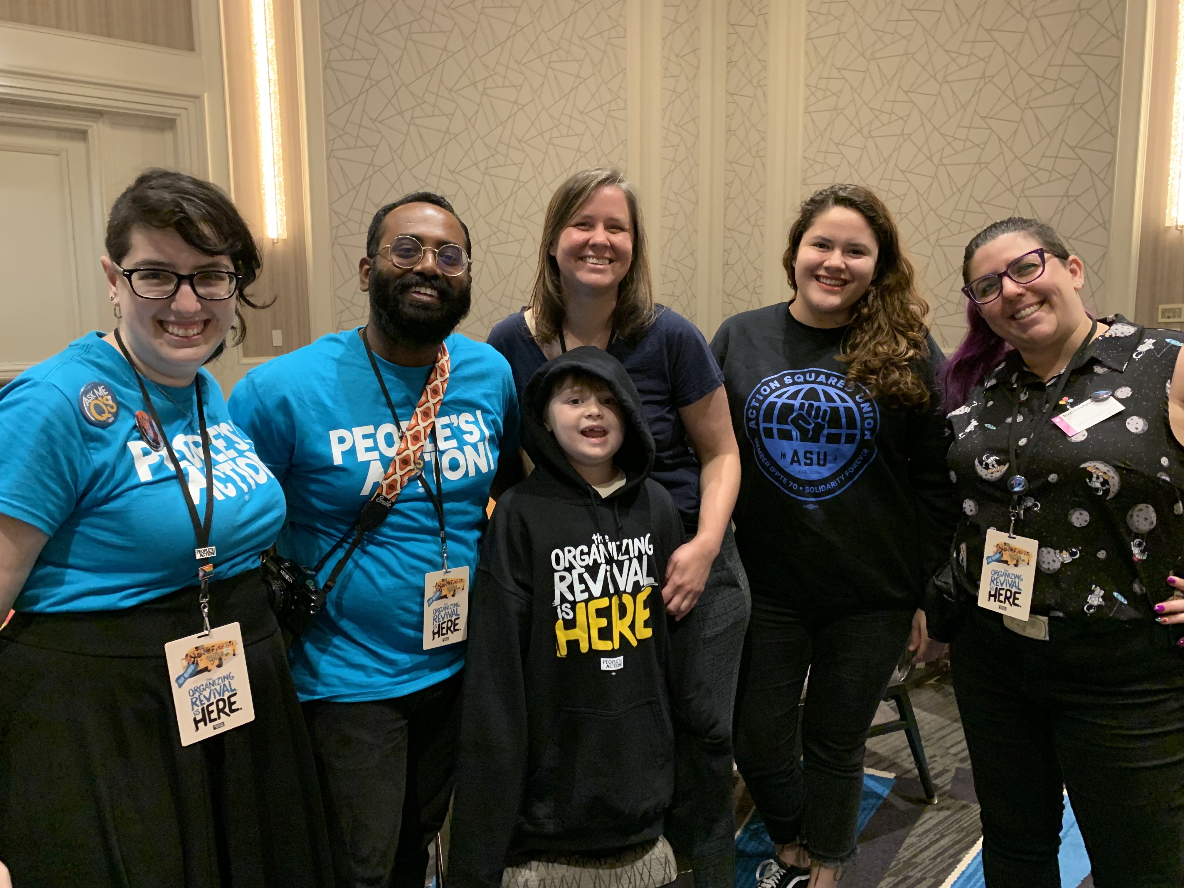 Action Network team at The People's Action Convention