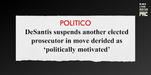 Politico News rip: DeSantis suspends another elected prosecutor in move derided as politically motivated