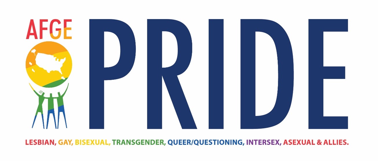 AFGE PRIDE logo