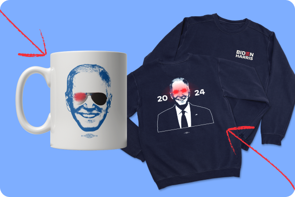 TODAY ONLY, if you add the color-changing mug or the newest Dark Brandon sweatshirt to your cart, you get 10% off your entire order!