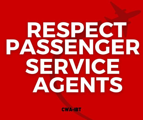 Respect Passenger Service Agents