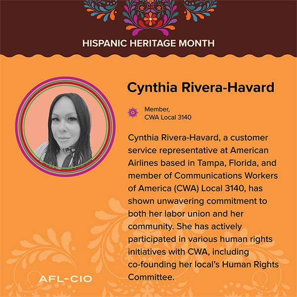 Hispanic Heritage Month Cynthia Rivera-Havard