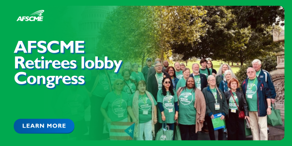 AFSCME Retirees lobby Congress