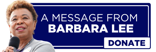 A message from Barbara Lee