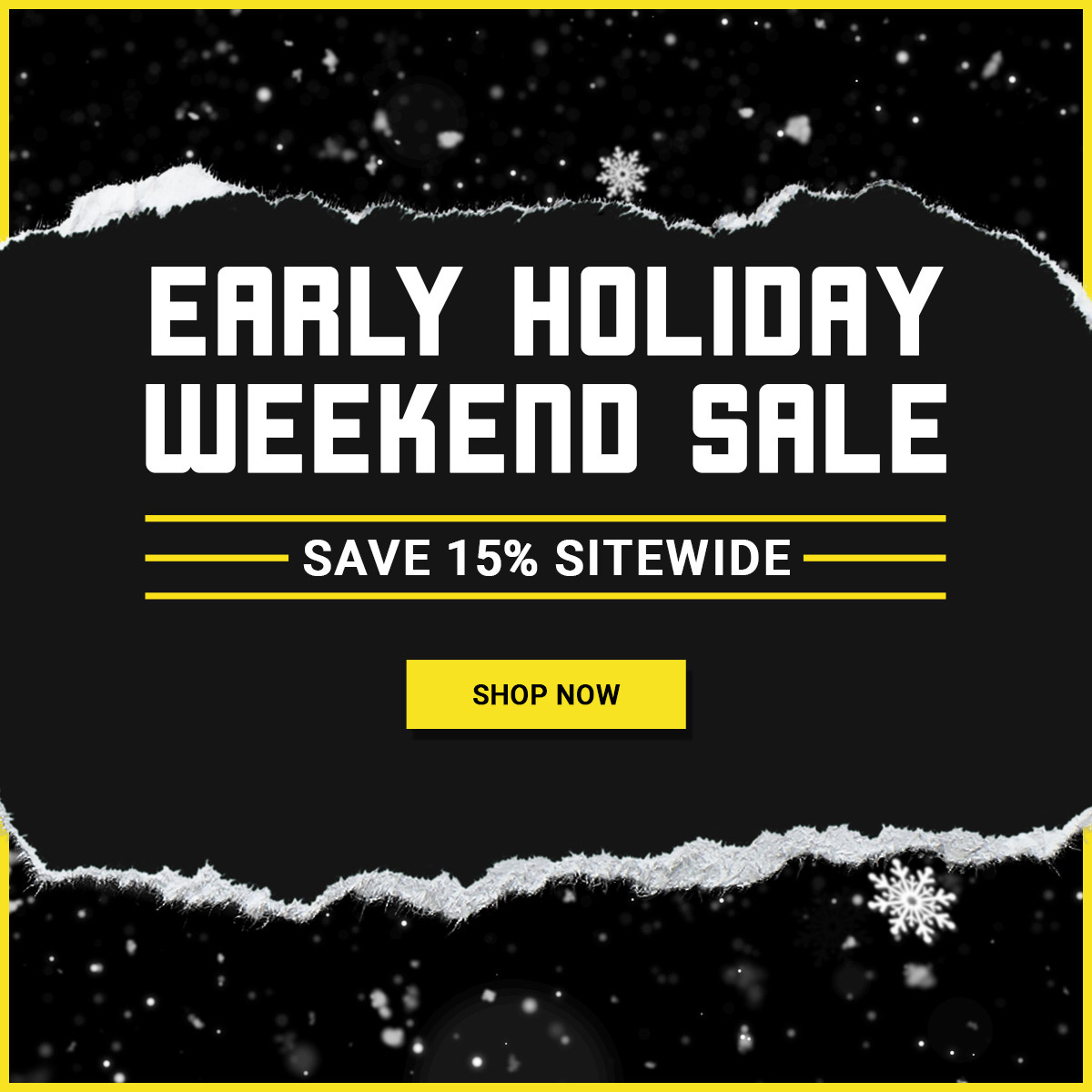 BLM early holiday weekend sale