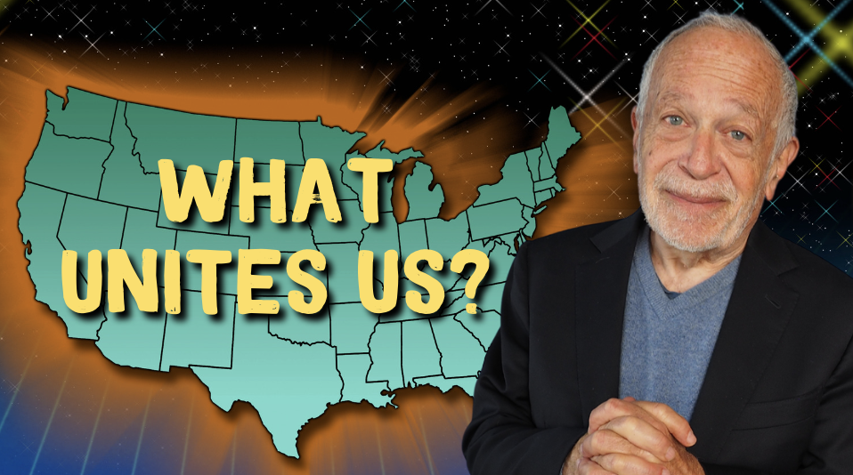 Image of Robert Reich asking: "What unites us?"