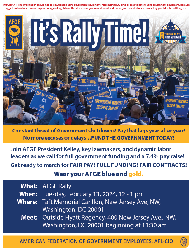 LegCon Rally flyer