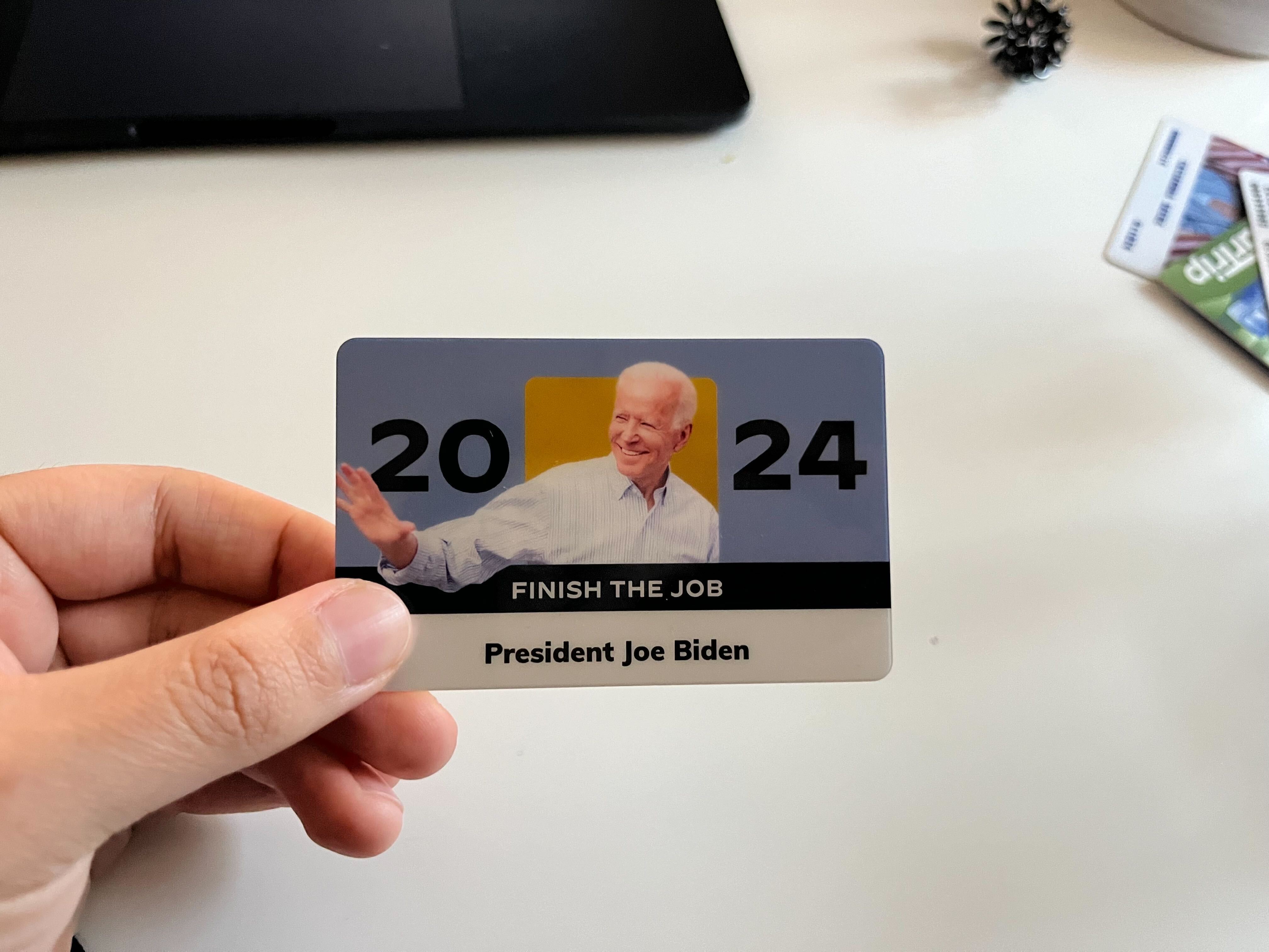 Official Biden-Harris Membership Card