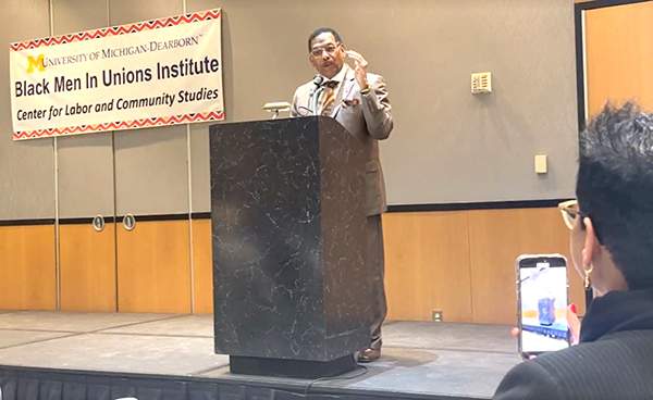 President Cummings Delivers Keynote at Black Men in Unions Conference