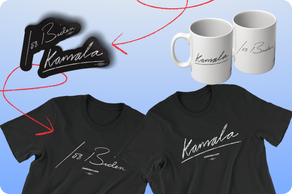 Joe Biden and Kamala Harris Signature Collection