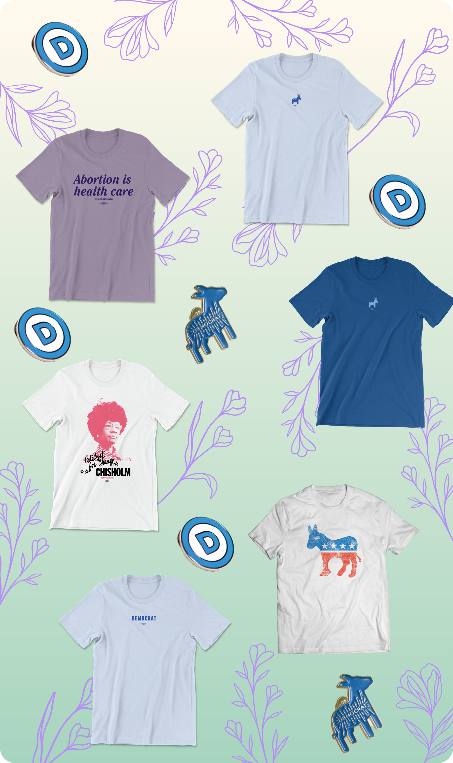 Democrats Spring Merchandise