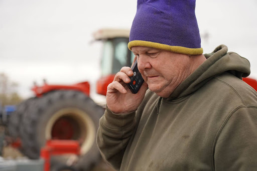 Jon Tester on the phone