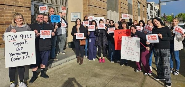 AT&T West CWAers Authorize Strike