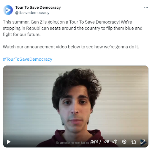 Tour To Save Democracy