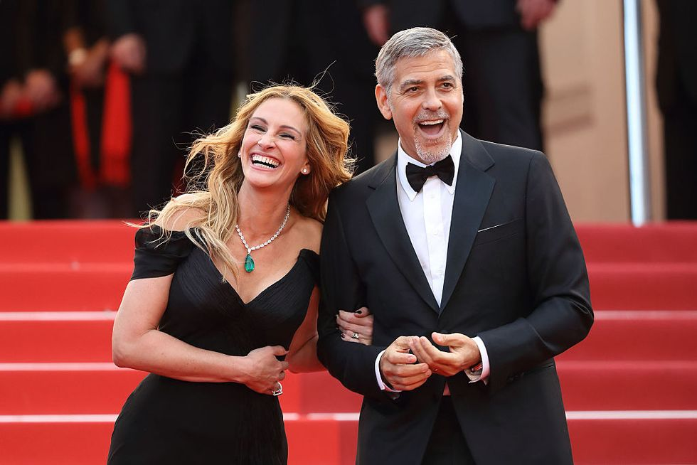 Julia Roberts and George Clooney