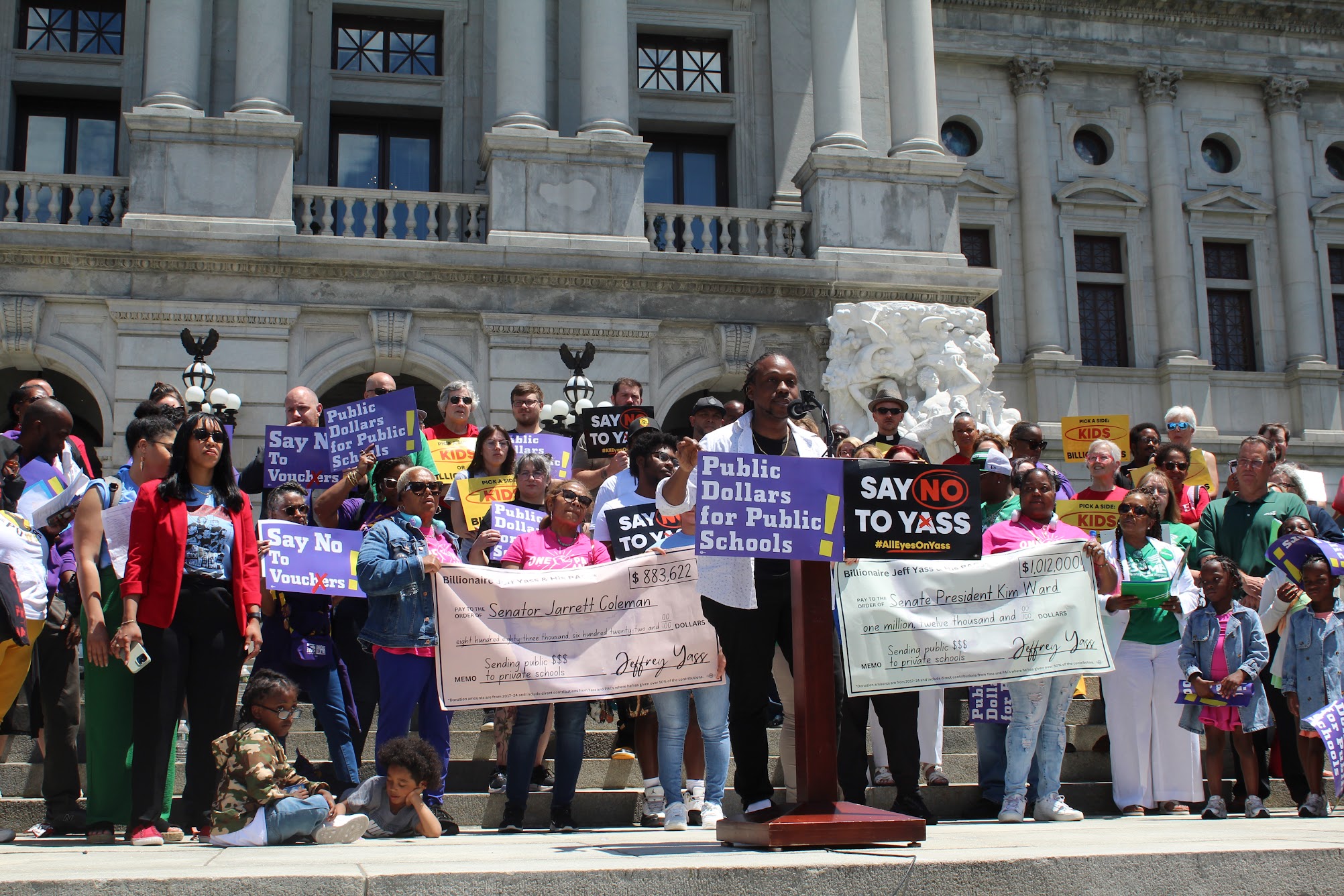 Photo of Pro-Education Rally in PA