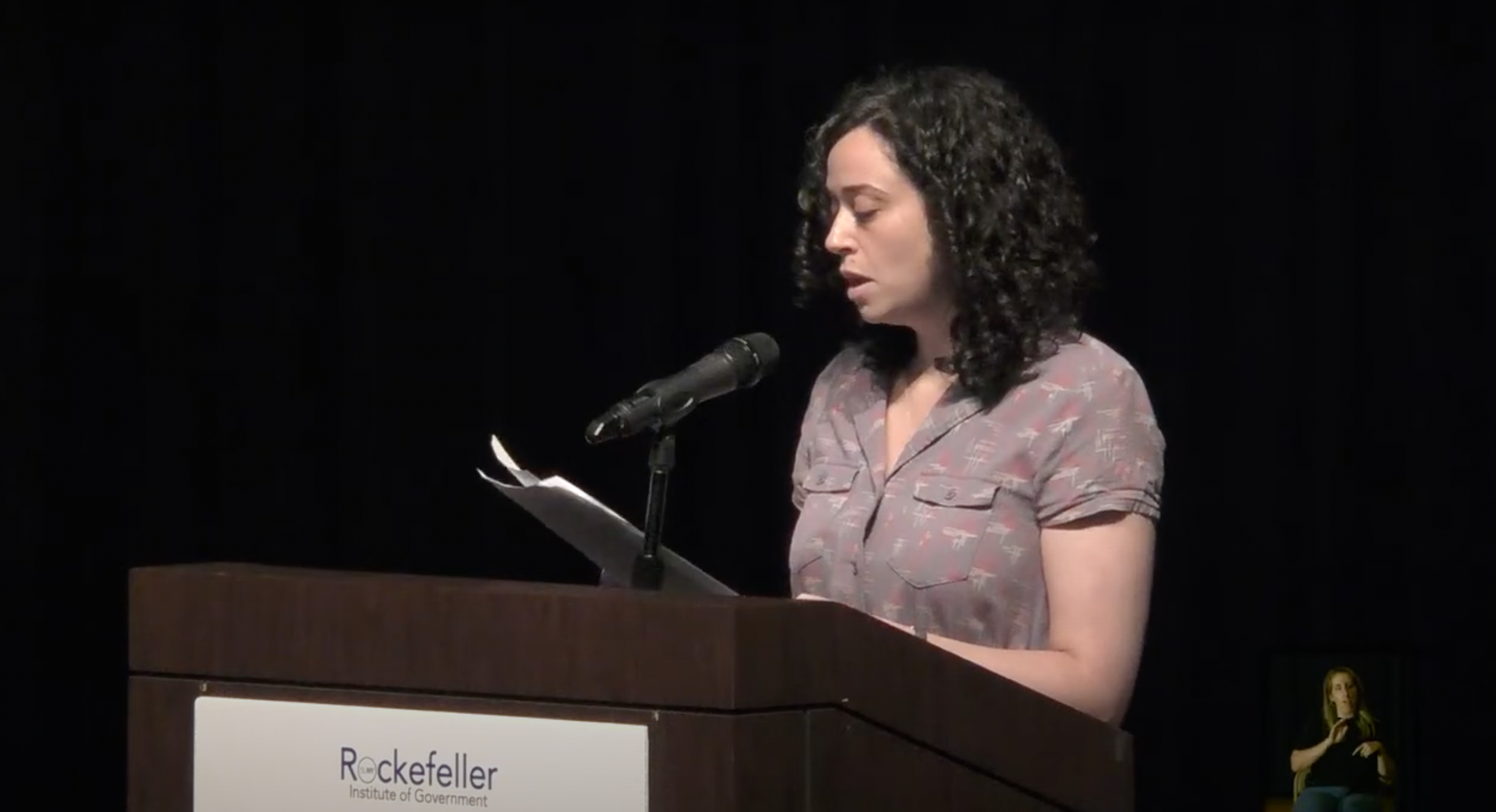 Kaiser testifying at the NYC Foundation Aid hearing