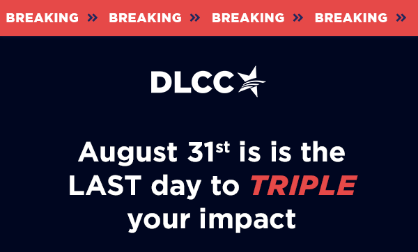                       August 31st is the LAST day to TRIPLE your impact                      