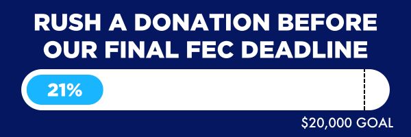 Can you rush a donation before our final FEC deadline tonight?