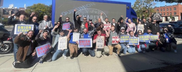 NABET-CWA Rally in Rhode Island