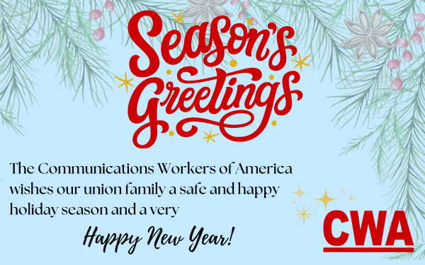 Season's Greetings from CWA