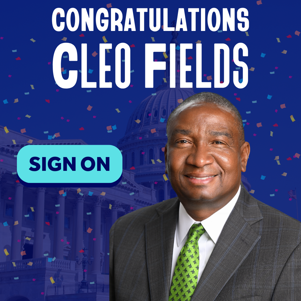 Congratulations Cleo Fields!