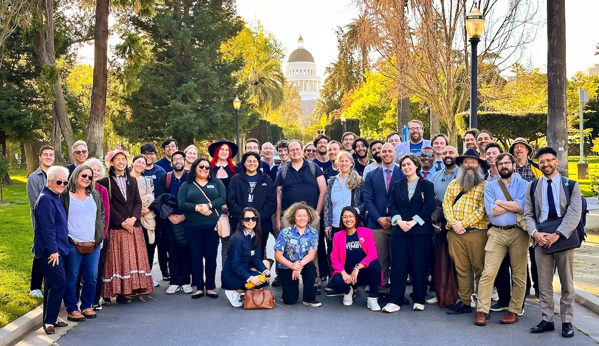 YIMBY Lobby Day 2023 group photo