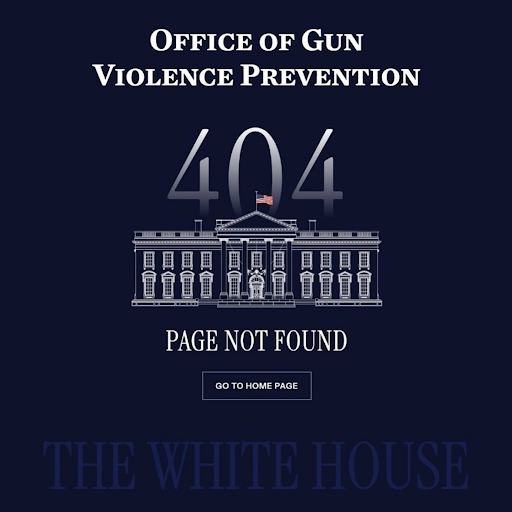 Office of Gun Violence Prevention Page Not Found