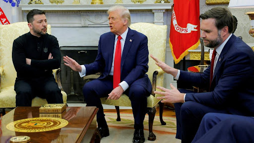 Zelensky, Trump, Vance