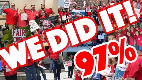 TNG-CWA Local 31003 Contract Win