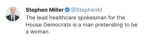 Stephen Miller tweet