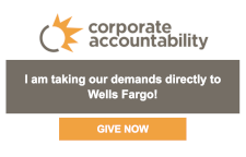 Corporate Accountability activists at a protest against Veolia.