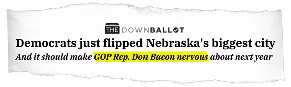 Democrats just flipped Nebaska's biggest city