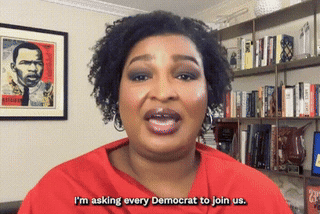 Stacey Abrams: I'm asking every Democrat to join us.