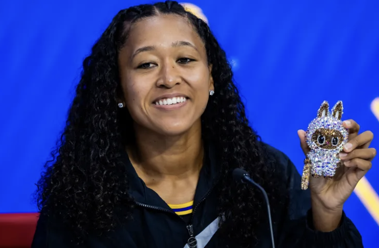 Photo of Naomi Osaka at the US Open. 