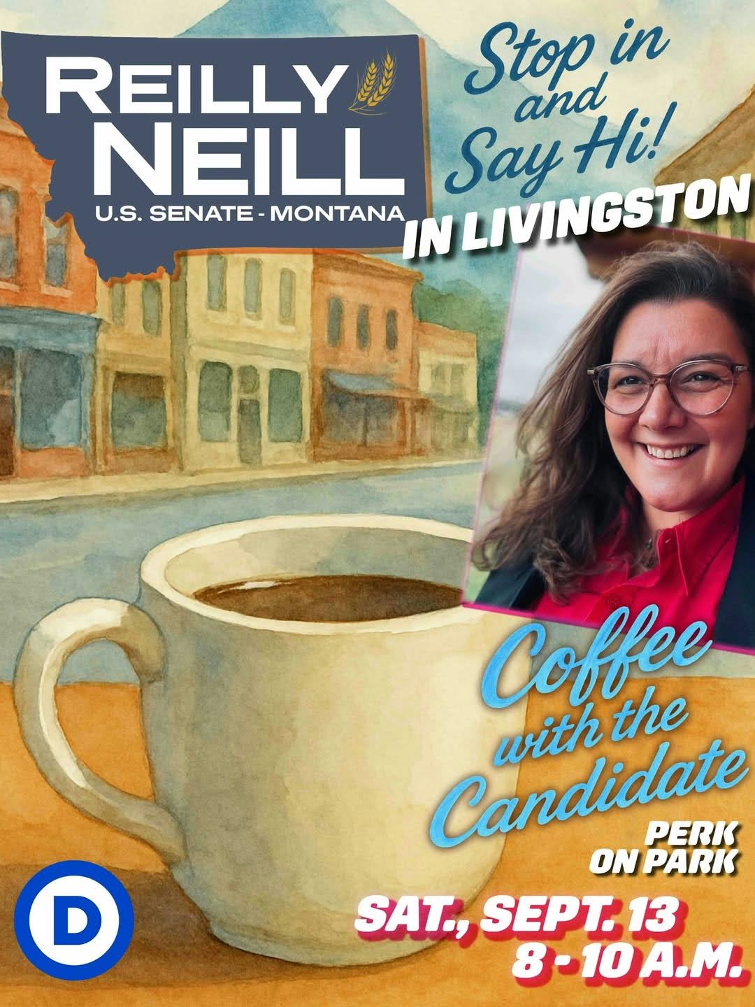 Coffee with the candidate on September 13, 2025