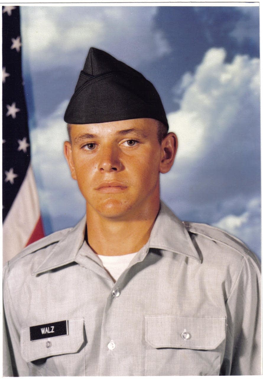 Tim Walz Service Photo