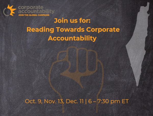 Join us for: Reading Towards Corporate Accountability