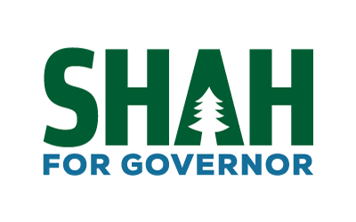 Shah for Governor of Maine Logo