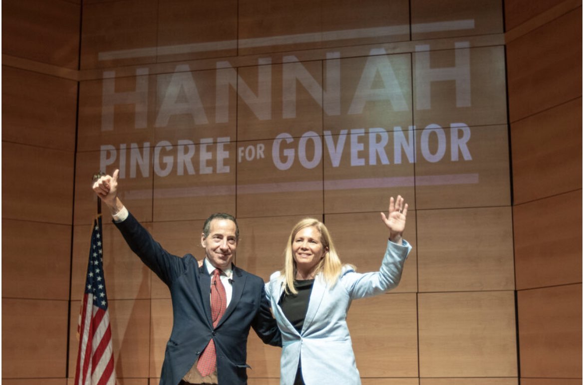 Congressman Raskin and Hannah Pingree