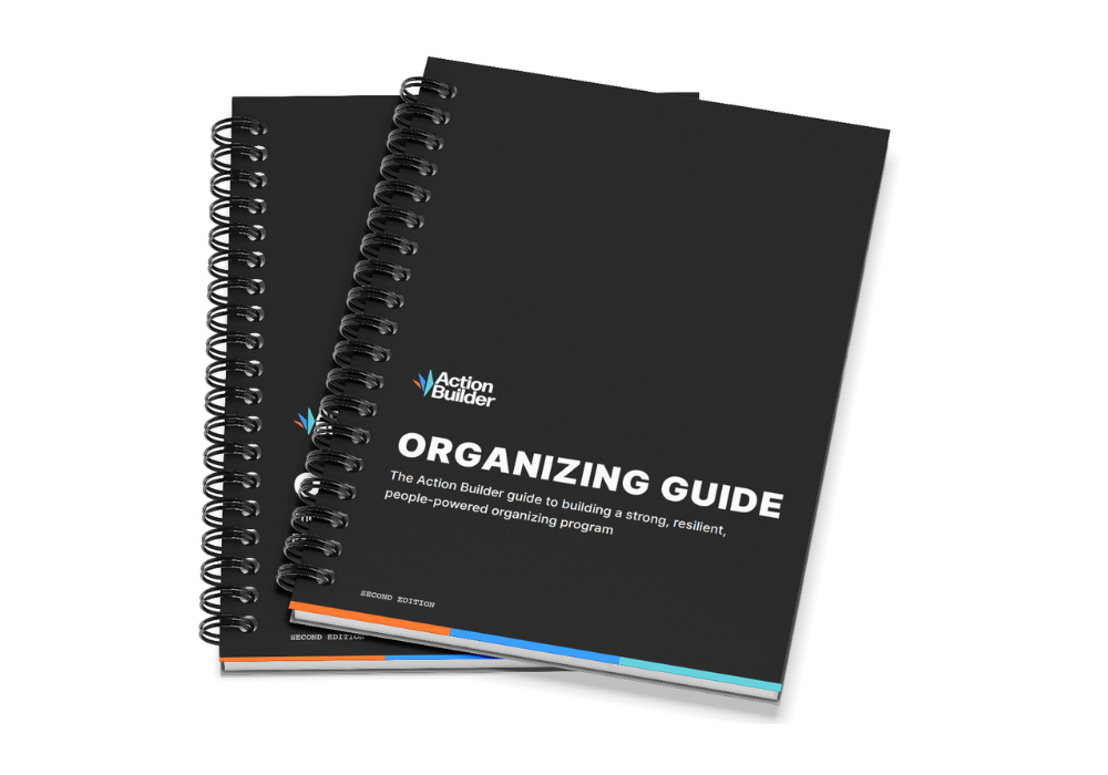 The Action Builder Organizing Guide cover The Action Builder Organizing Guide cover