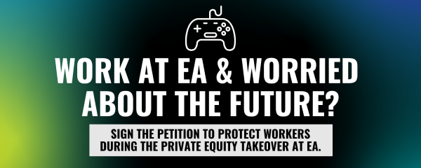 Workers Concerned About Electronic Arts Buyout
