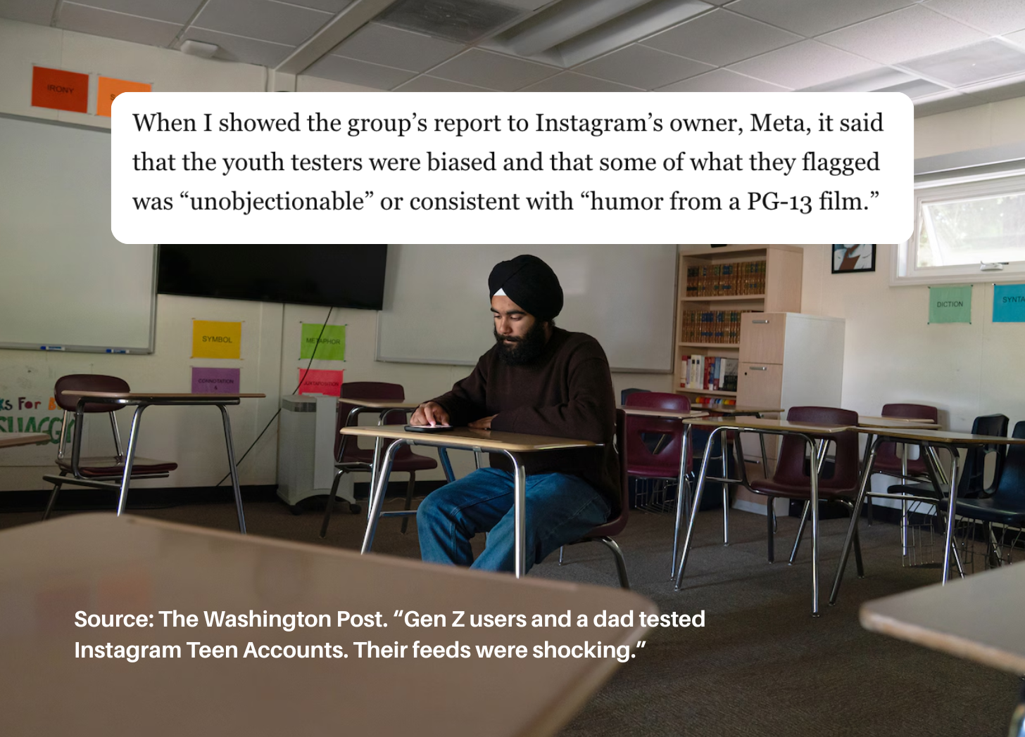 Washington Post: Gen Z users and a dad tested Instagram Teen Accounts. Their feeds were shocking.