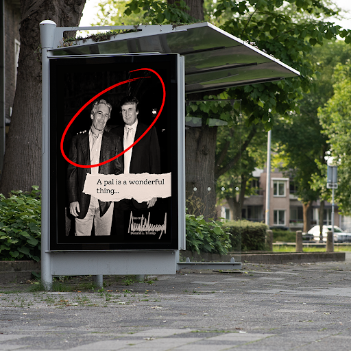 DLGA's ad demanding the Epstein Files release DLGA's ad demanding the Epstein Files release