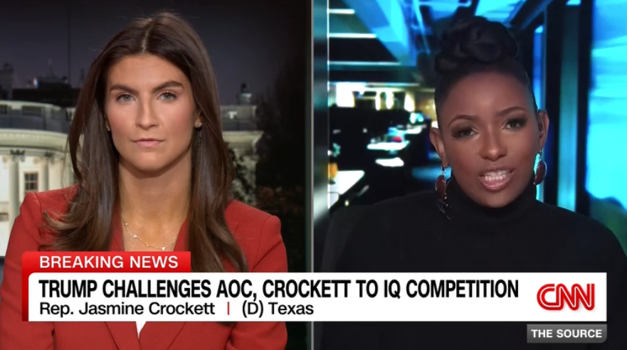 Kaitlan Collins / Jasmine Crockett on CNN
