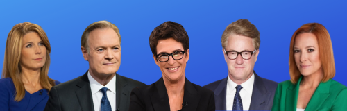 Nicolle Wallace / Lawrence O'Donnell / Rachel Maddow / Joe Scarborough / Jen Psaki