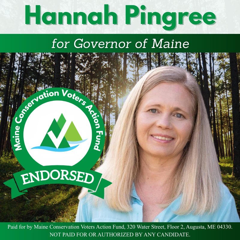 Maine Conservation Voters Action Fund Endorsement