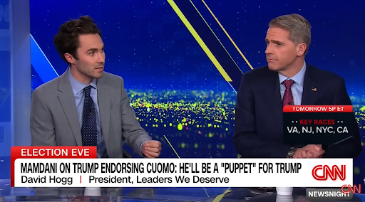 David Hogg and Scott Jennings on CNN