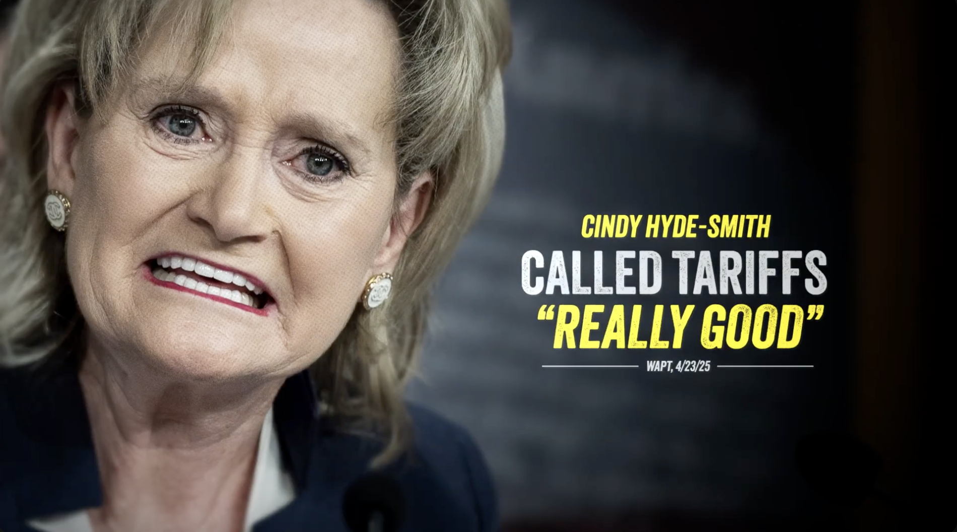 Cindy Hyde-Smith called tariffs 'Really good'