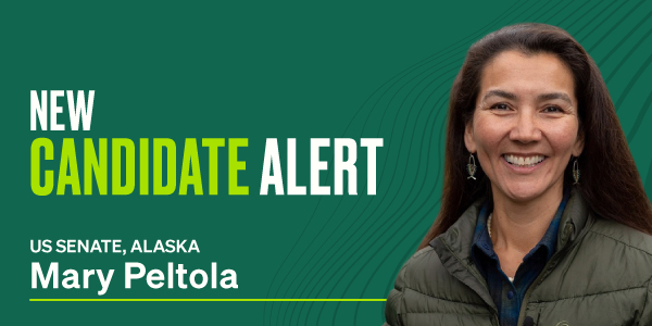 New Candidate Alert: U.S. Senate Alaska Mary Peltols